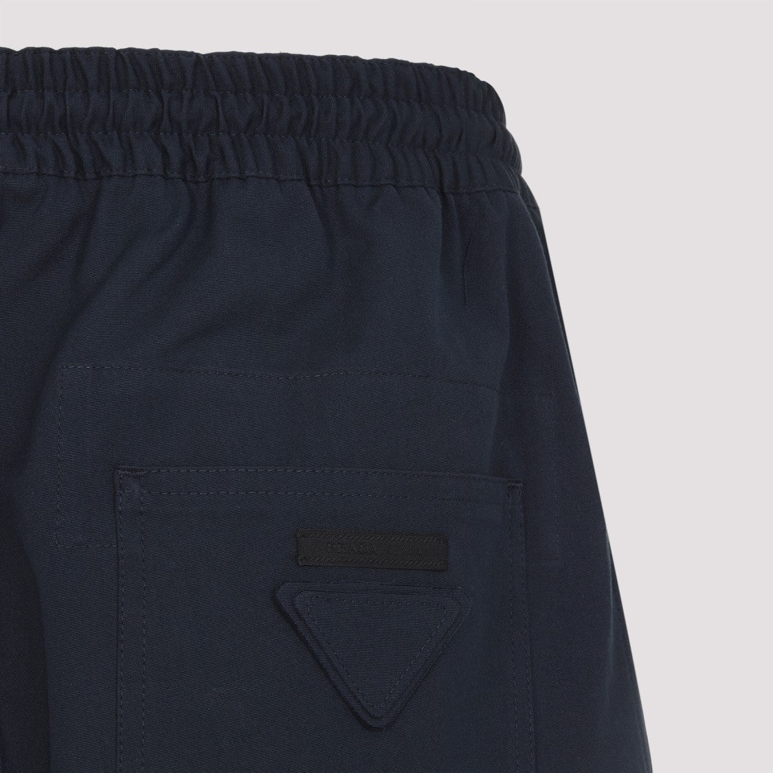 Prada Blue Cotton Pants