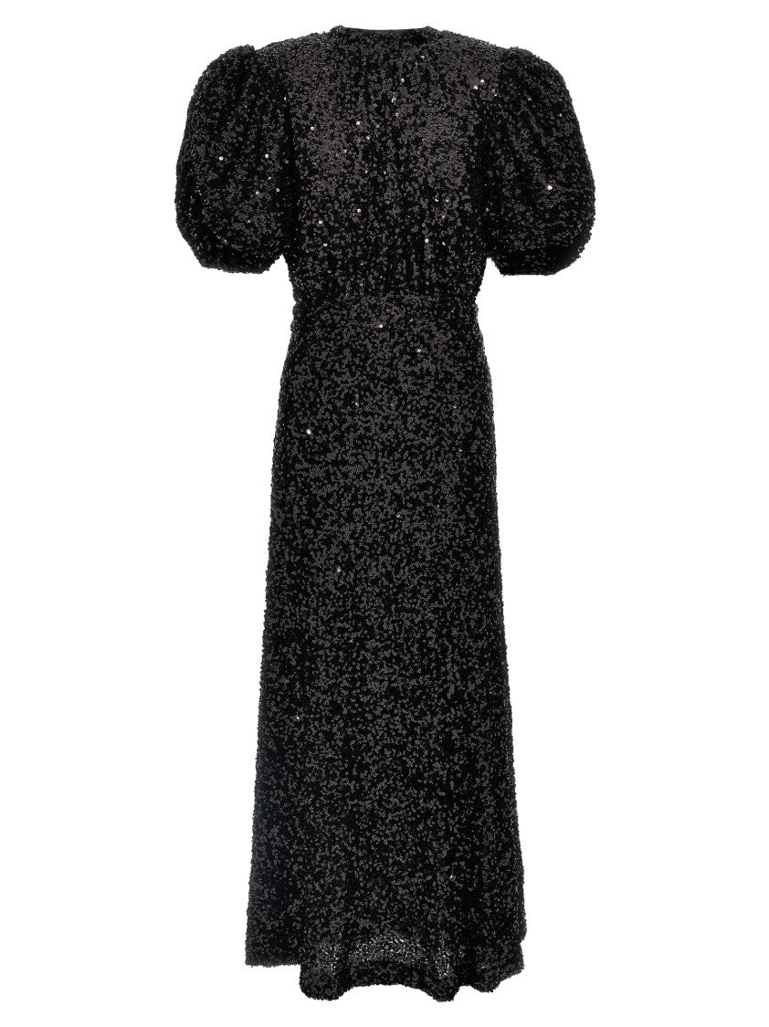 Rotate Birger Christensen Sequin Midi Dress