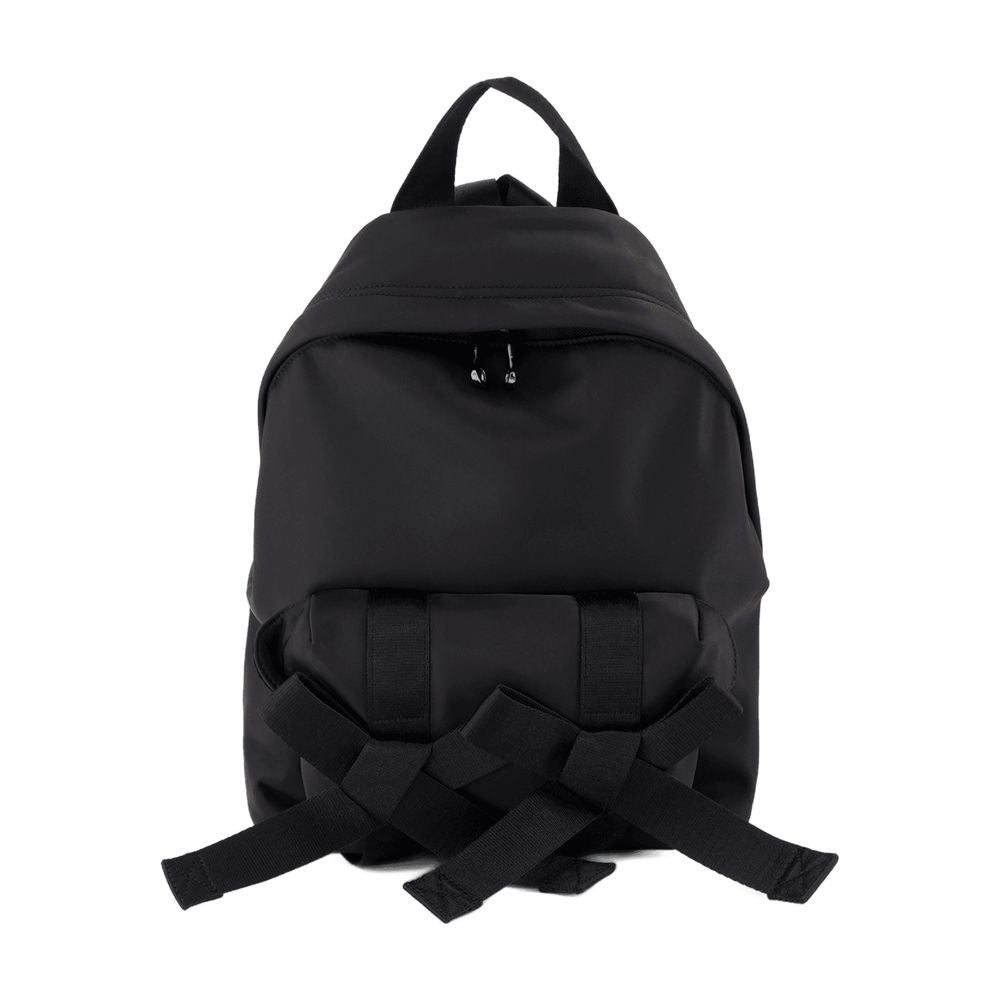 Simone Rocha Bow Front Backpack - Nylon - Black