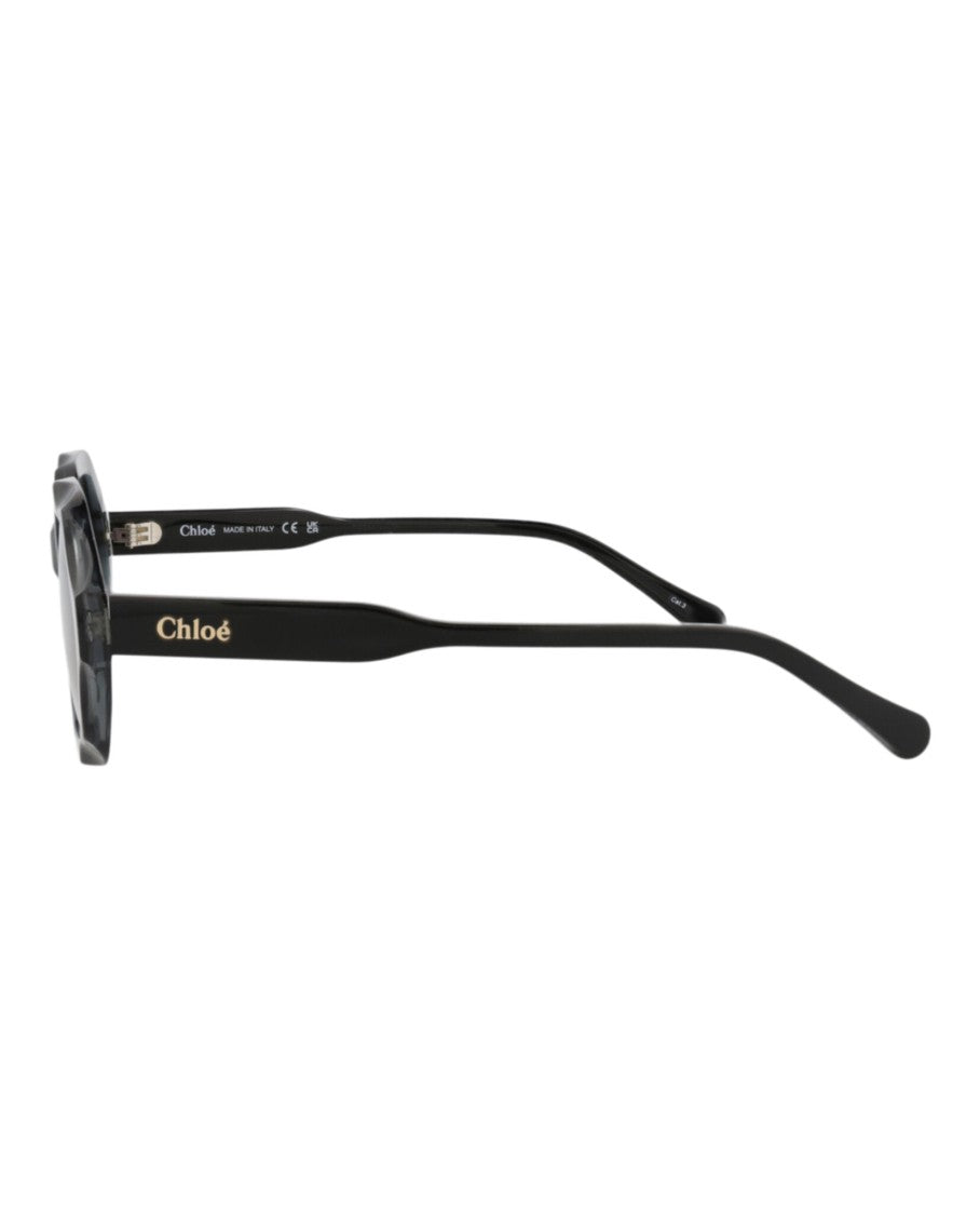 Chloé Square-Frame Recycled Acetate Sunglasses