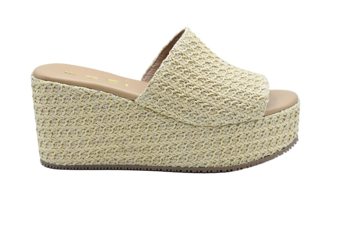 Ehm Woven-Texture Low-Cut Shoes With Stylish Wedge Design