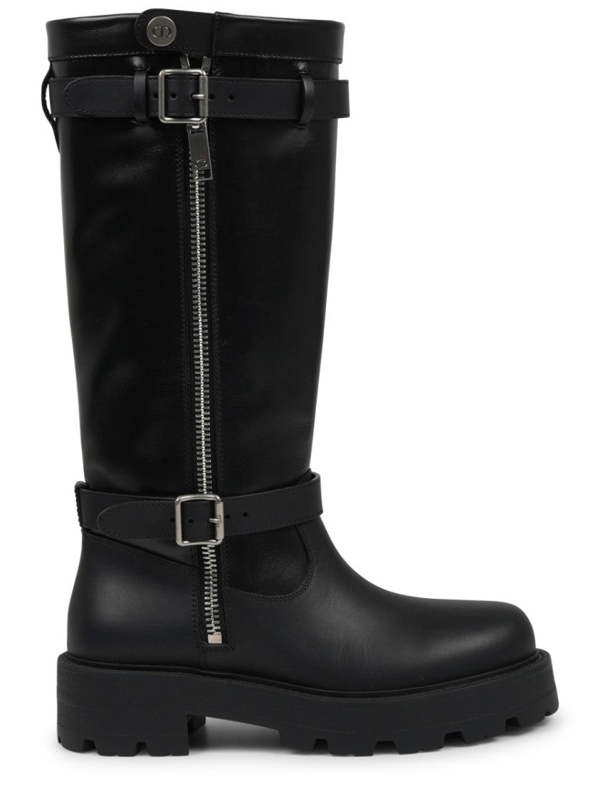 Dior D-Major Calf Leather Boots