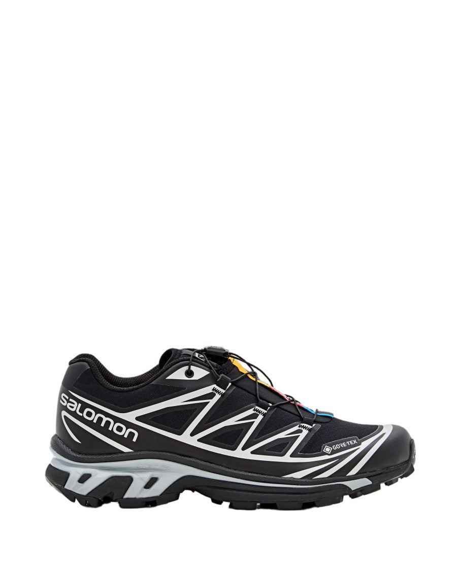 Salomon Black Xt-6 Gtx Textile Sneakers
