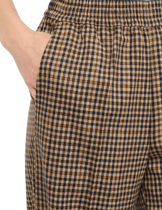 Liu Jo Beige High-Waisted Trousers With Flare Leg