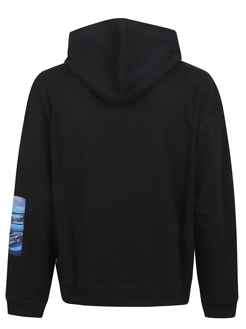 Diesel Relaxed Black Hoodie