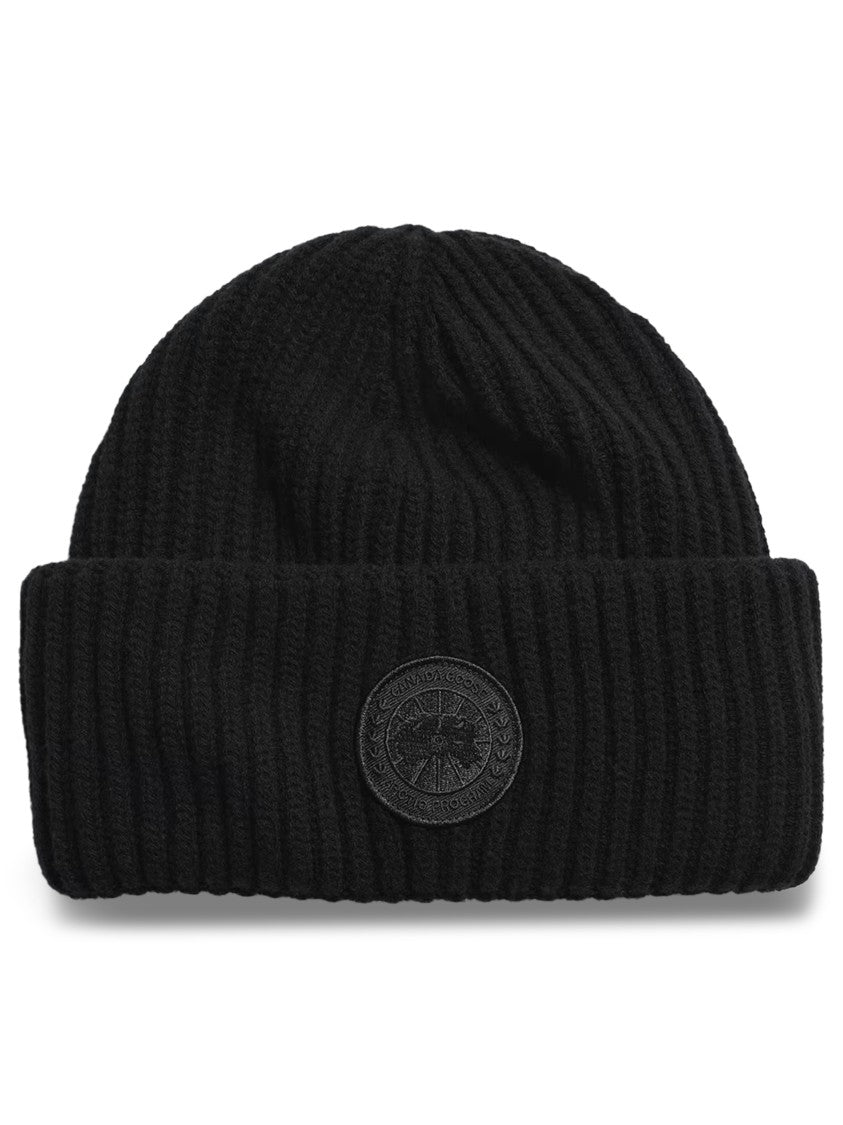 Canada Goose Double Fold Cashmere-Blend Ribbed Toque