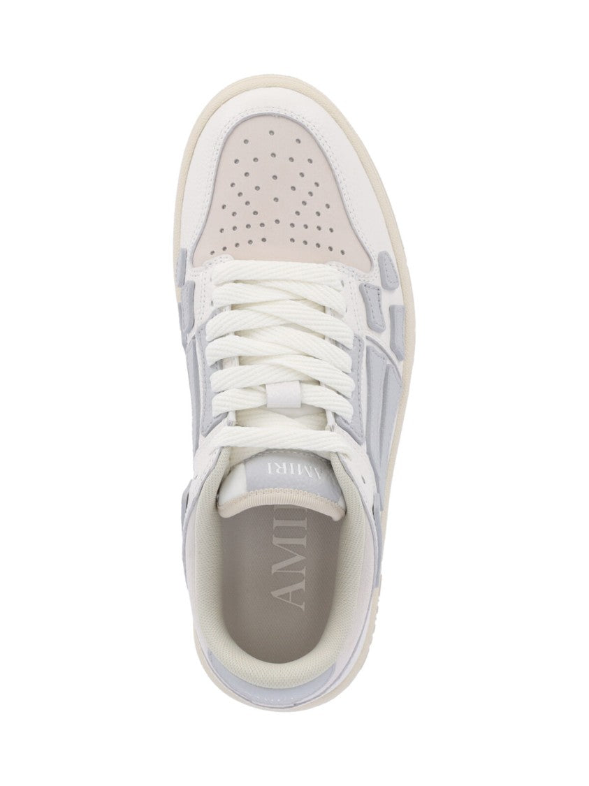 Amiri Low Top Sneakers With Grayscale Accents
