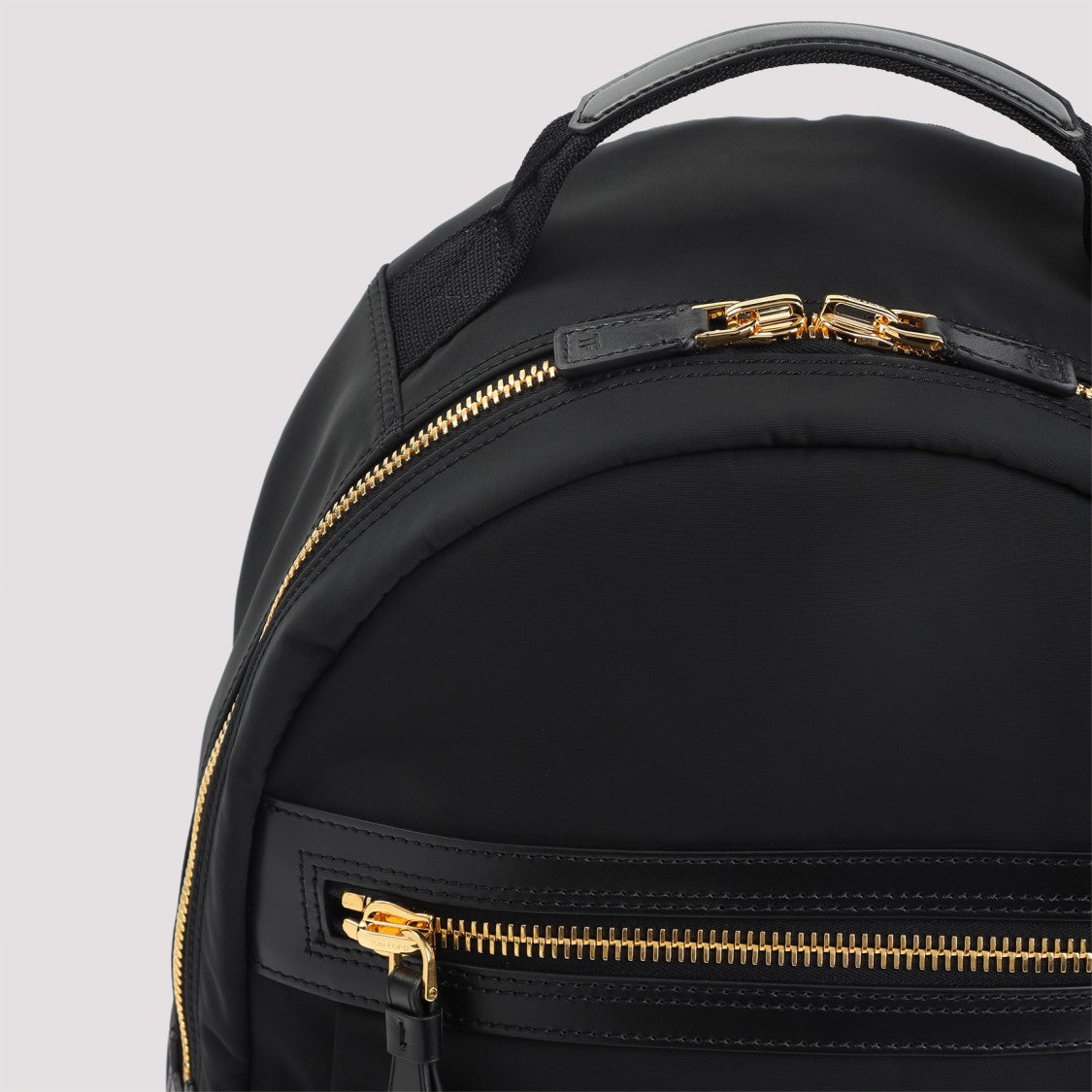 Tom Ford Black Bucket Bag With Gold-Tone Hardware