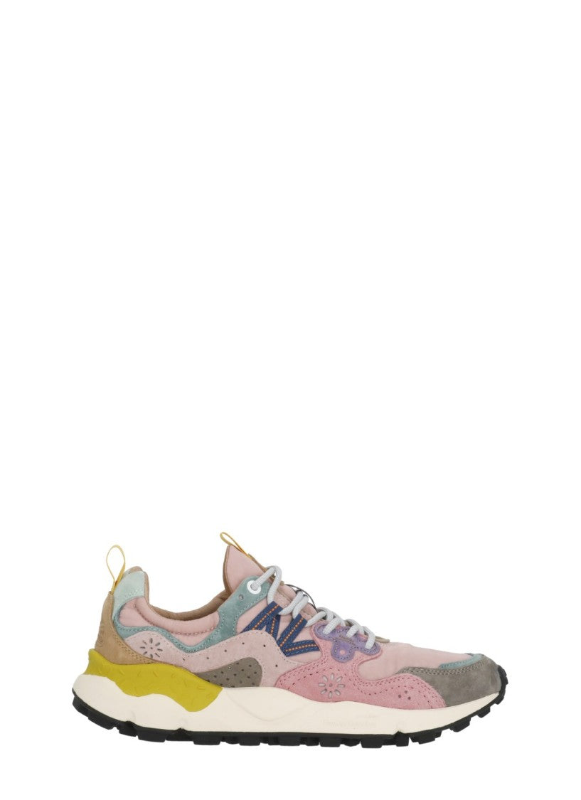Flower Mountain Pink Yamano 3 Floral Pattern Sneakers