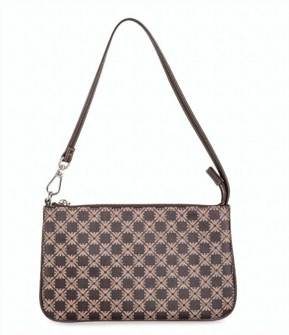 Emporio Armani All-Over Pattern Fixed Strap Shoulder Bag
