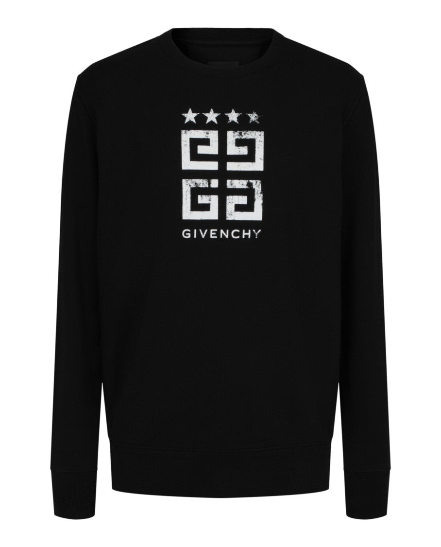 Givenchy Slim-Fit Stars 4G Logo Sweatshirt
