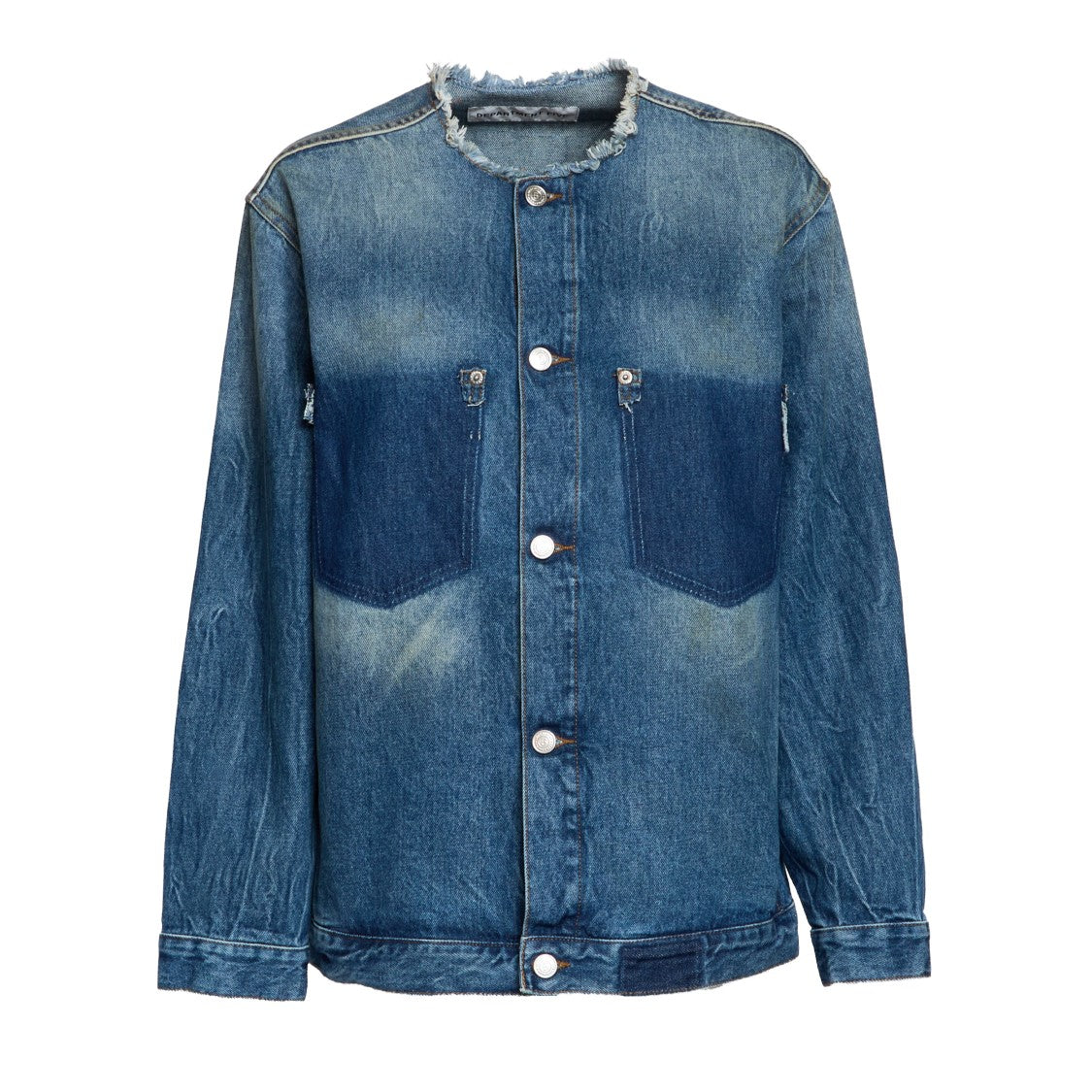 Department Five Stay Jacket In Firm Denim 12 2/3 Oz