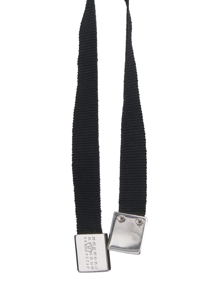 Mm6 By Maison Margiela Bow Necklace – Silver