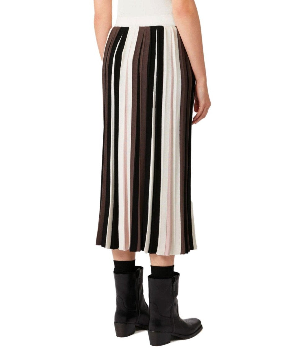 Max Mara Pleiadi Multicolored Knitted Skirt