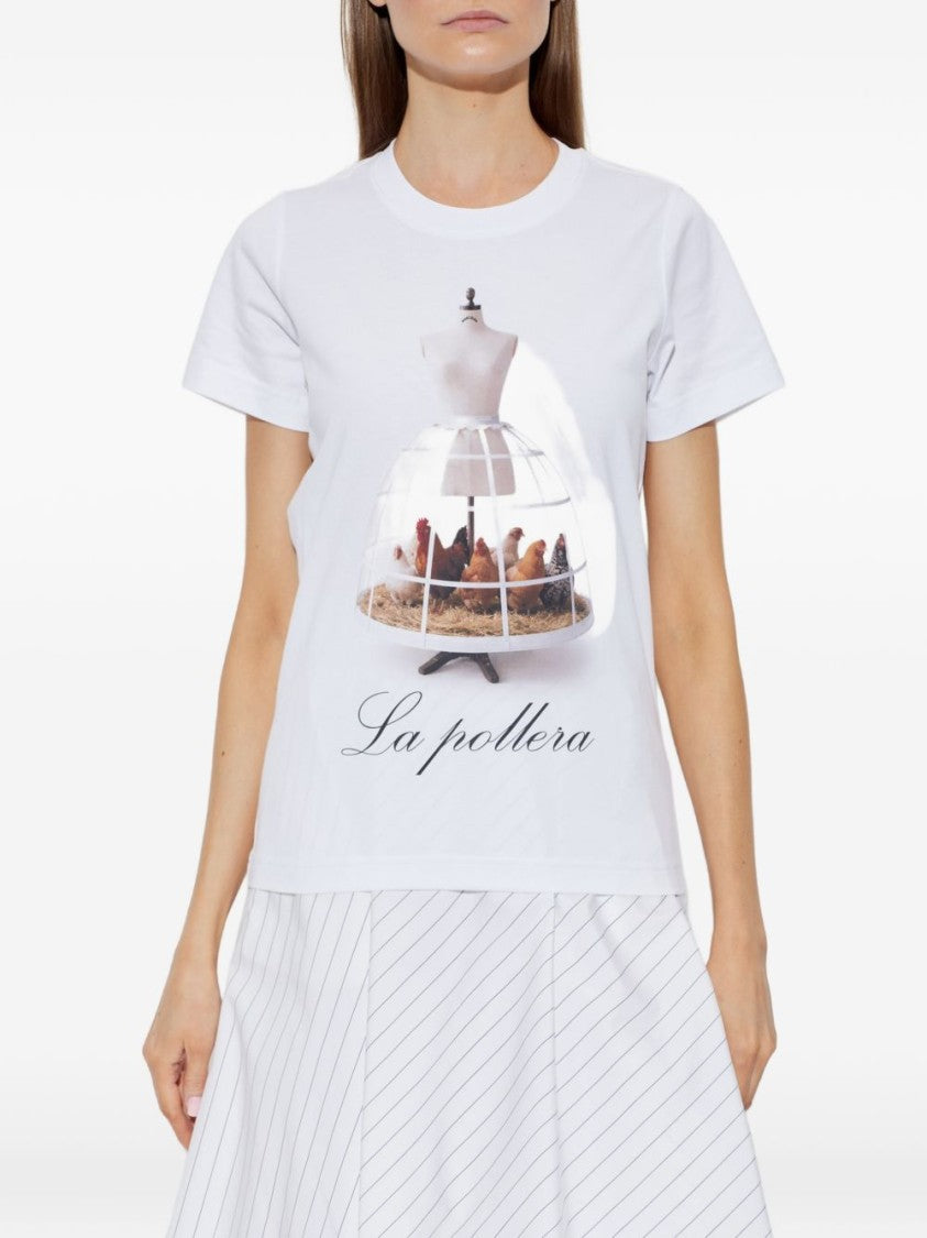 Moschino Graphic Print Short-Sleeve T-Shirt