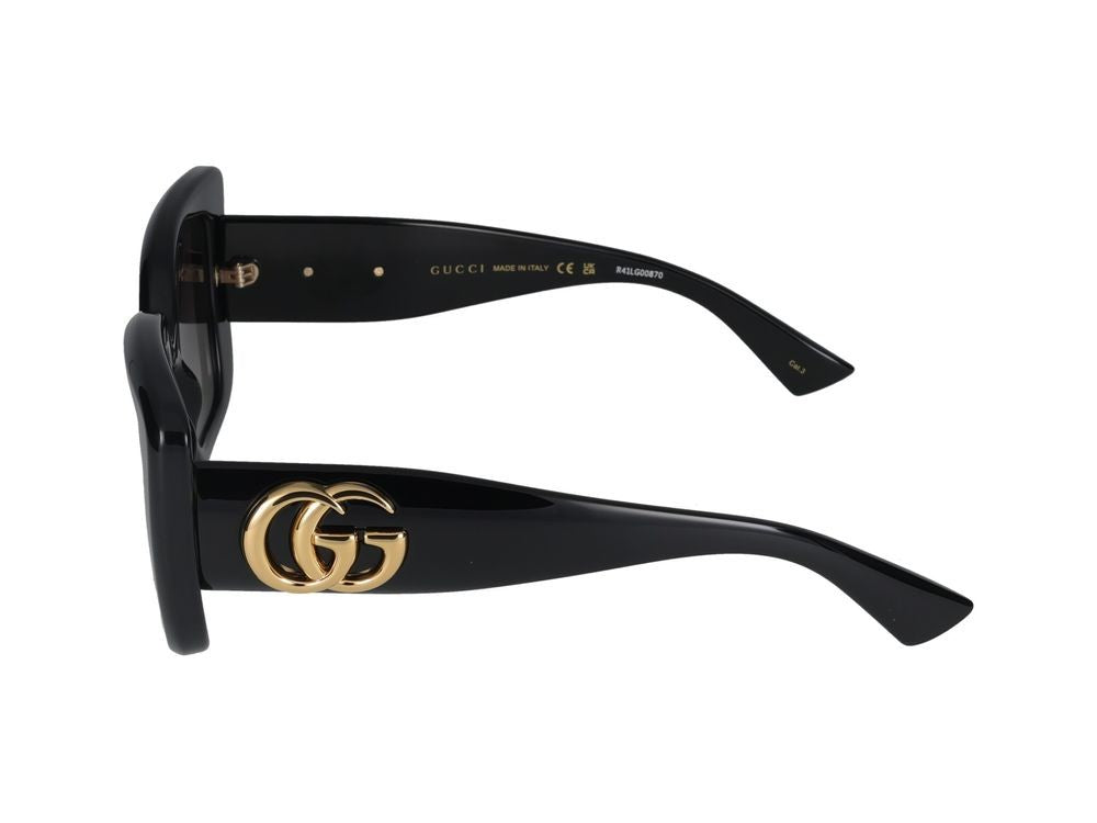 Gucci Sunglasses Gg1975s 002 Black Black Grey 50/22/145