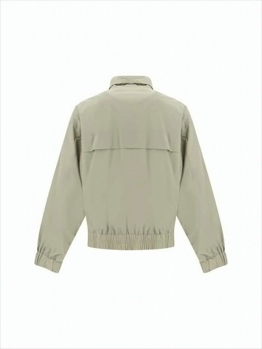 Ami Paris Lightweight Relaxed Fit Jacket With Flap Detail