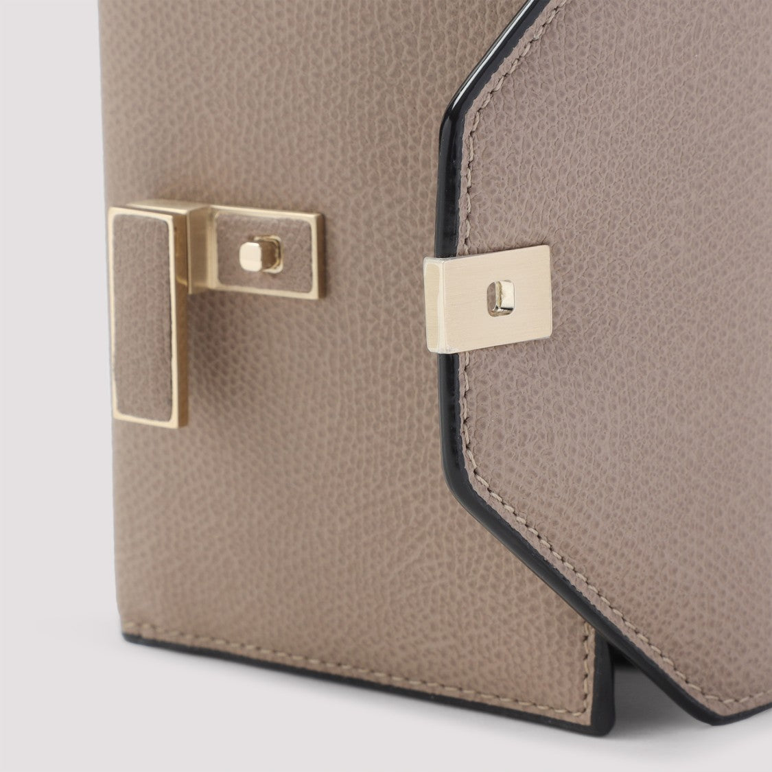 Valextra Iside Beige Calf Leather Wallet