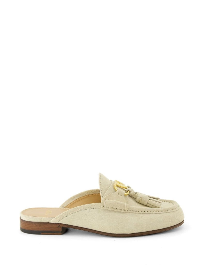Valentino Garavani Slip-On Mule Flats With Suede Upper