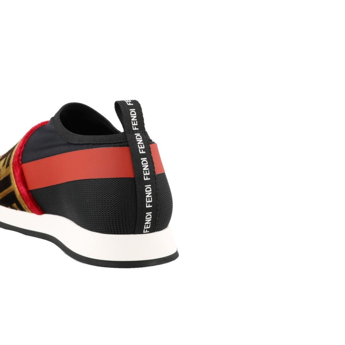 Fendi Slip-On Sneakers With Iconic Ff Logo Detail