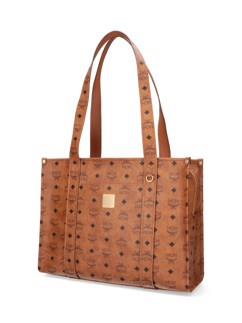 Mcm "Aren" Tote Bag – Brown
