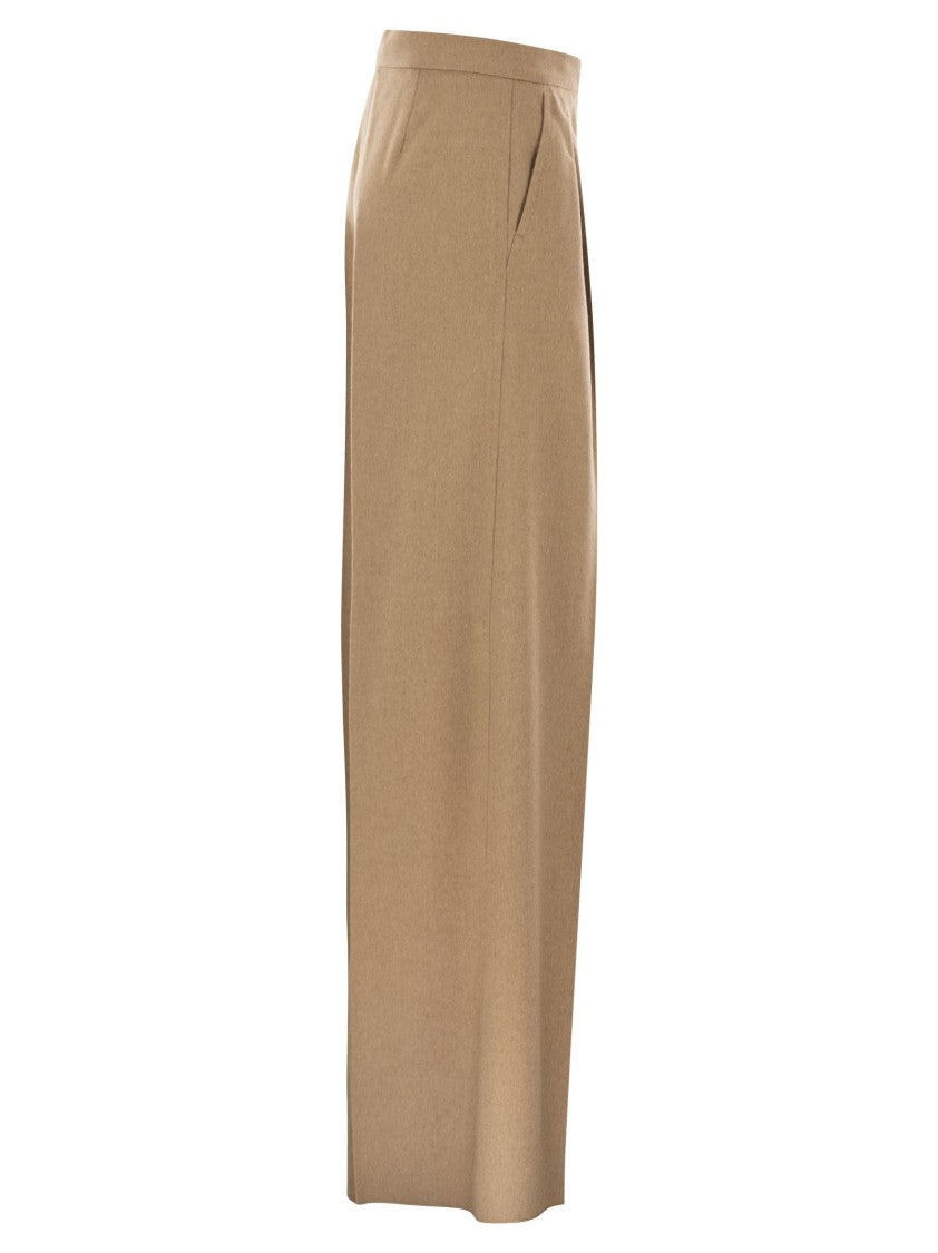 Max Mara Ori - Camel Flare Trousers