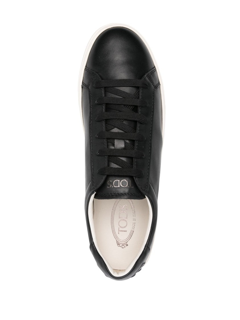Tod's Low-Top Leather Sneakers