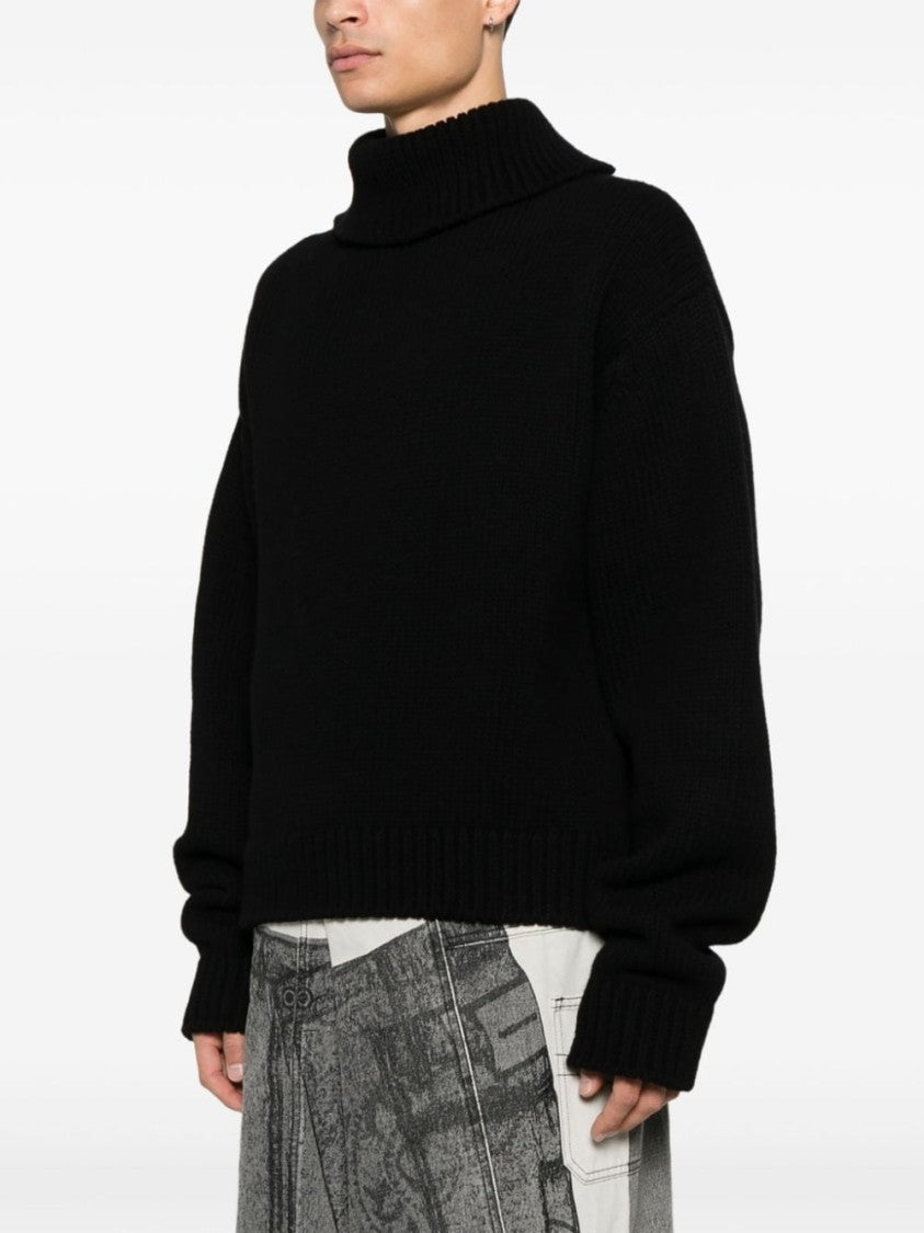 Airei Roll Neck Wool-Cashmere Blend Sweatshirt