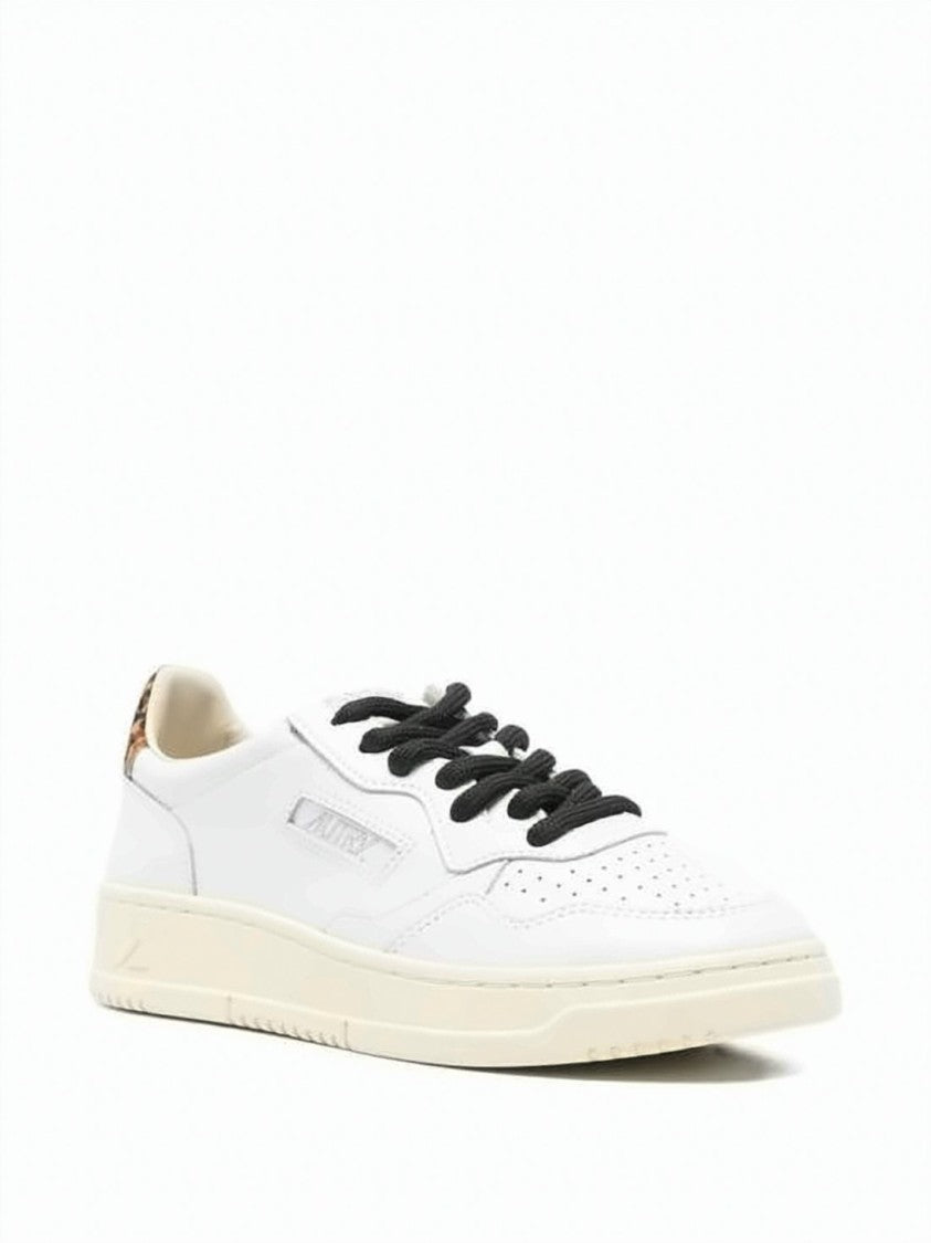Autry Perforated Leather Low-Top Sneakers