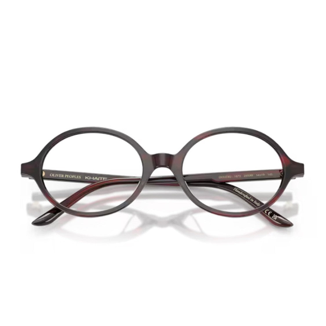 Oliver Peoples Bordeaux Ov5574u - 2000Rx Collection Khaite Acetate Oval Sunglasses
