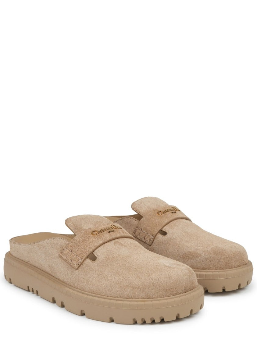 Dior Dior Boy Suede Calfskin Mules