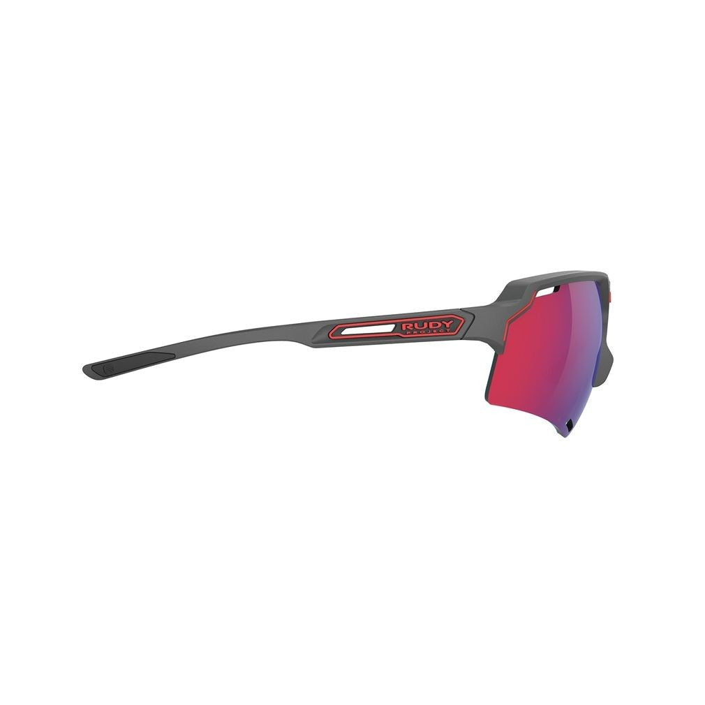 Rudy Project Deltabeat Charcoal Matte Sporty Angular Sunglasses