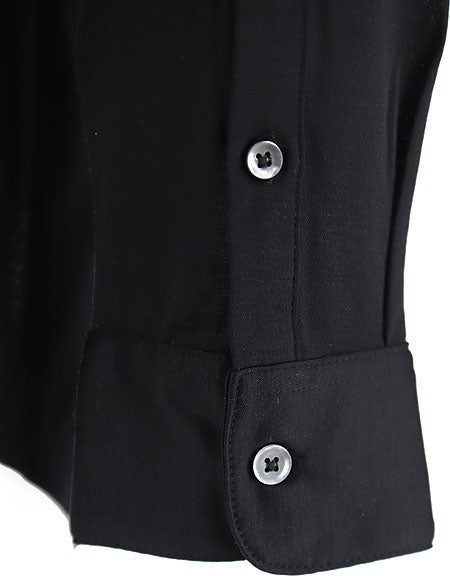 Emporio Armani Black Button Closure Shirt