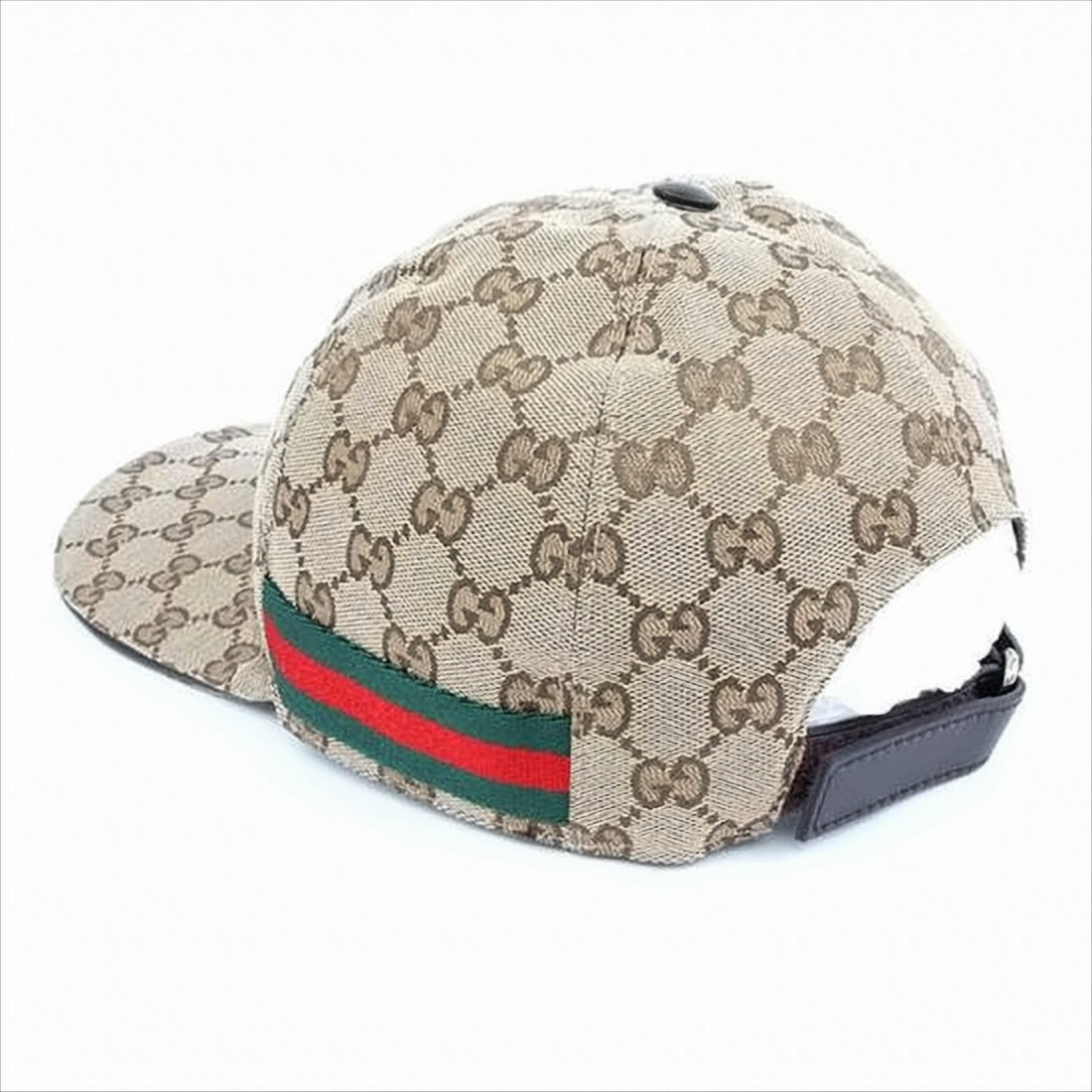Gucci Structured Monogram Baseball Cap