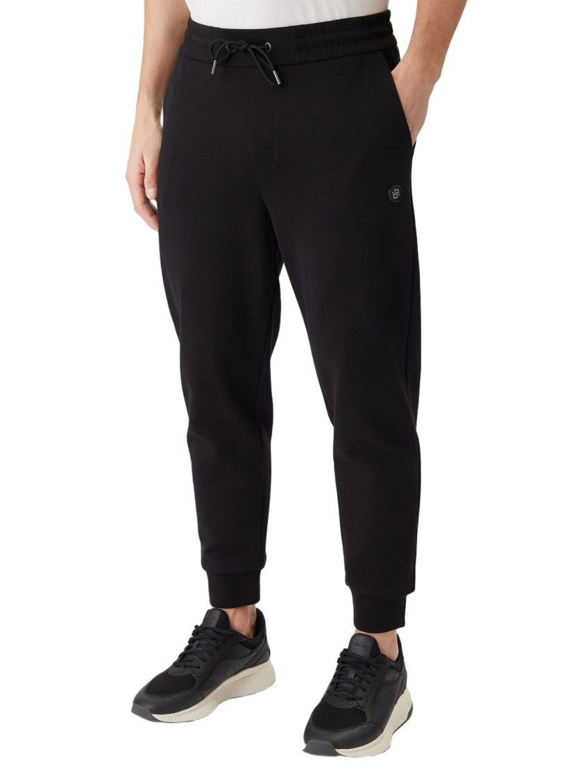 Hugo Boss Relaxed Fit Jogger-Style Pants With Ribbed Cuffs