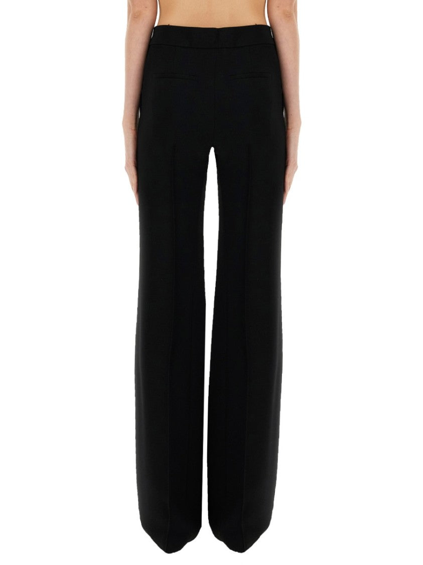 Jil Sander Wide-Leg Tailored Viscose Blend Pants