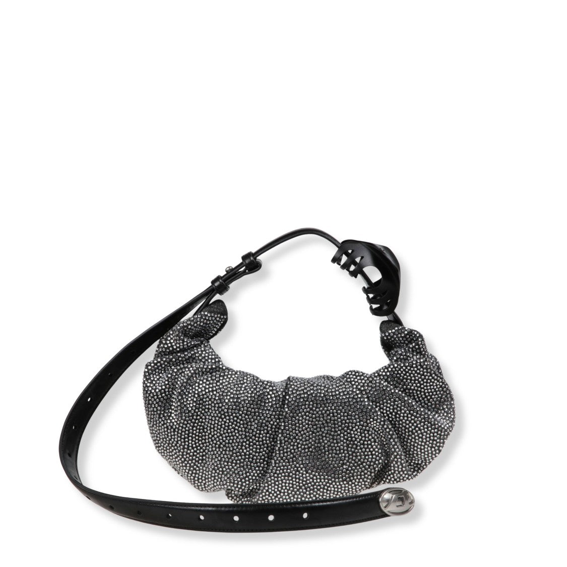 Diesel Slouchy Hobo Shoulder Bag With Durable Blend Fabric