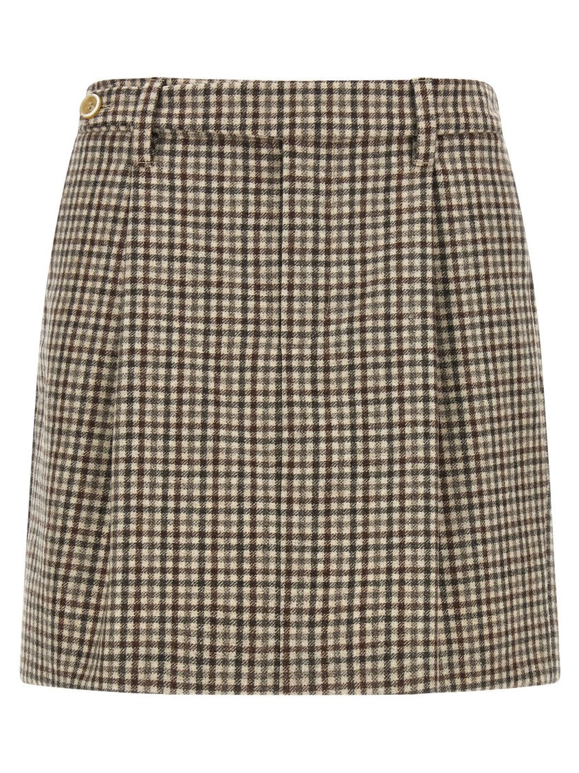 Brunello Cucinelli Tailored Mini Skirt