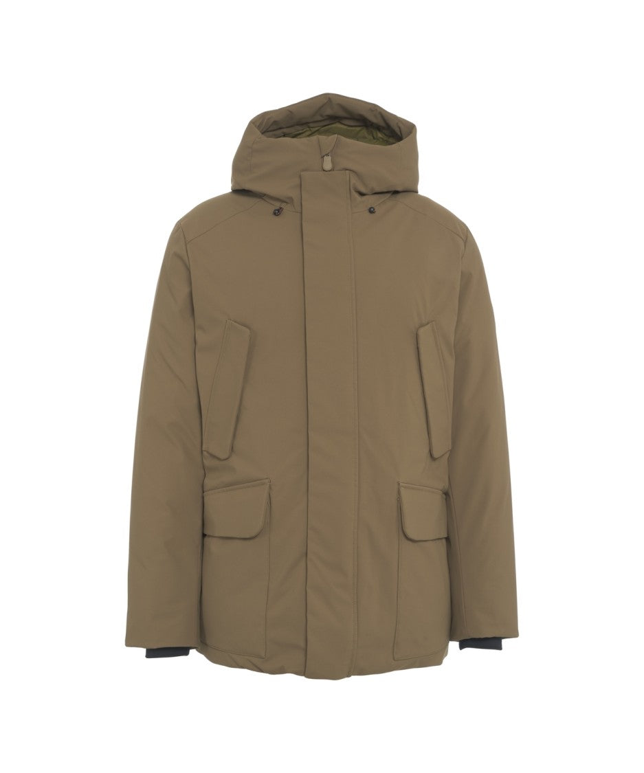 Save The Duck Green Lightweight Parka