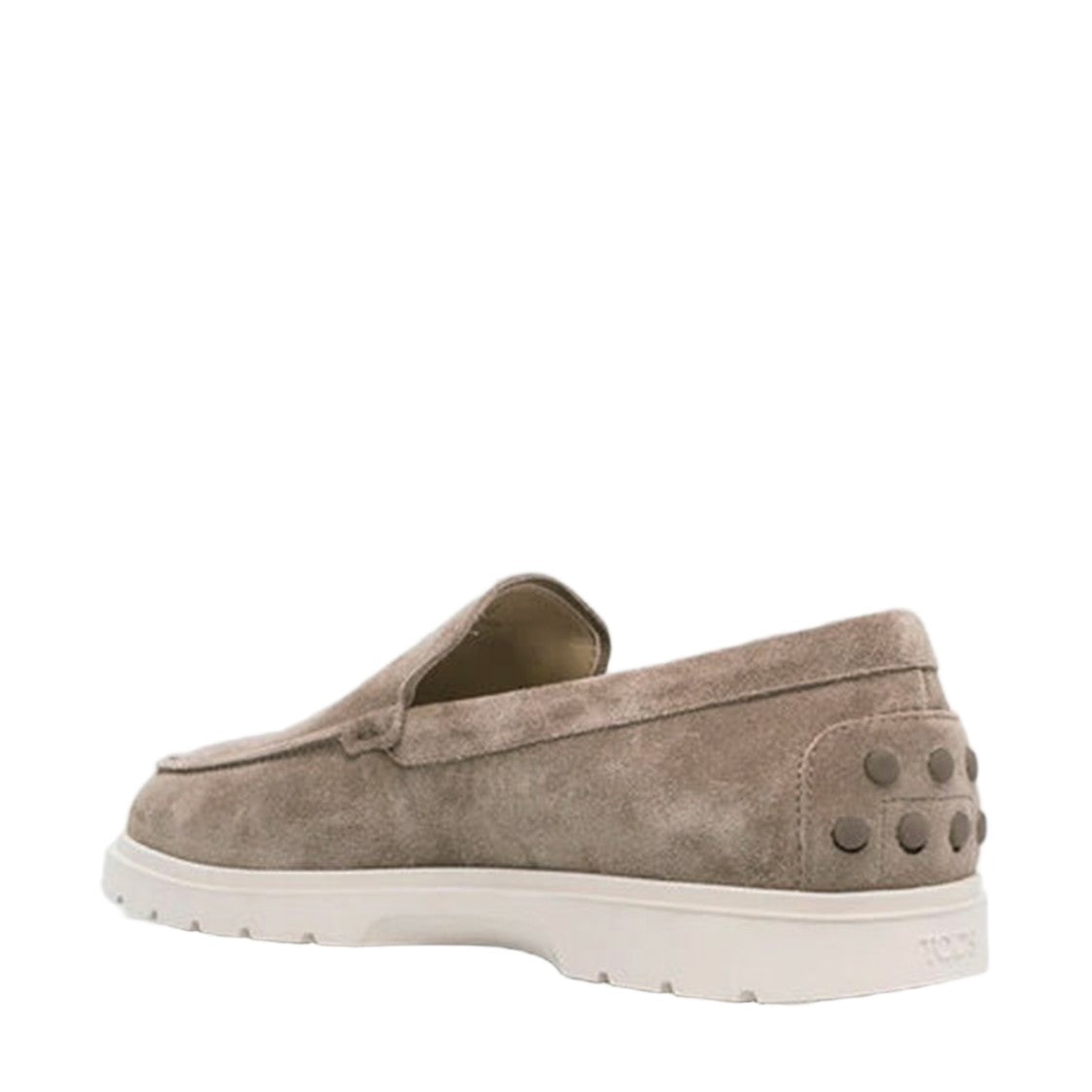 Tod's Suede Slip-On Loafers With Textured Grip Sole