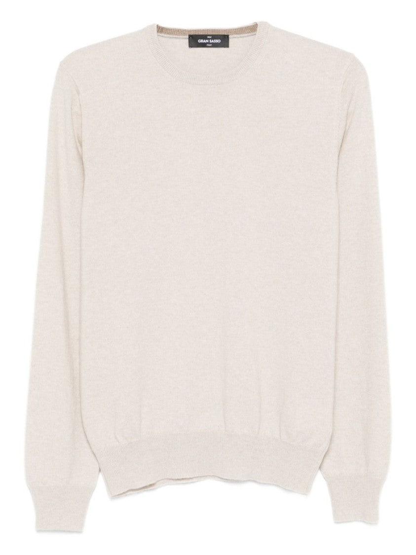Gran Sasso Crew Neck Sweater With Relaxed Fit