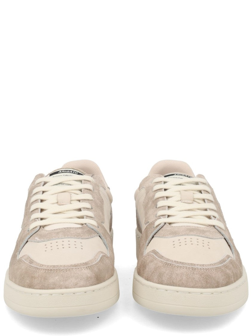 Axel Arigato Neutrals Dice Lo Suede Overlays Sneakers
