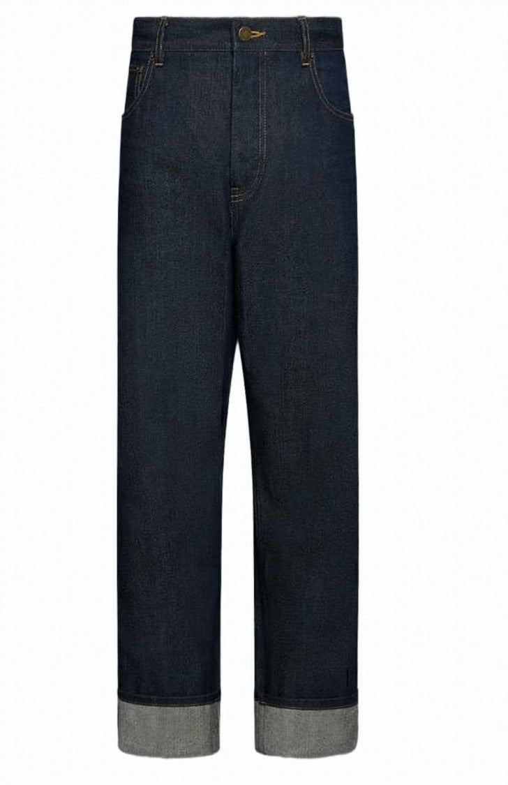Thom Browne Dark Indigo Selvedge Denim Pants