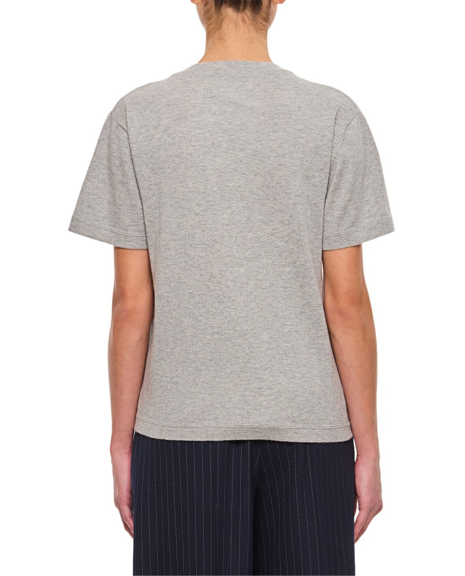 Extreme Cashmere Relaxed-Fit Short-Sleeved T-Shirt In Cotton-Cashmere Blend