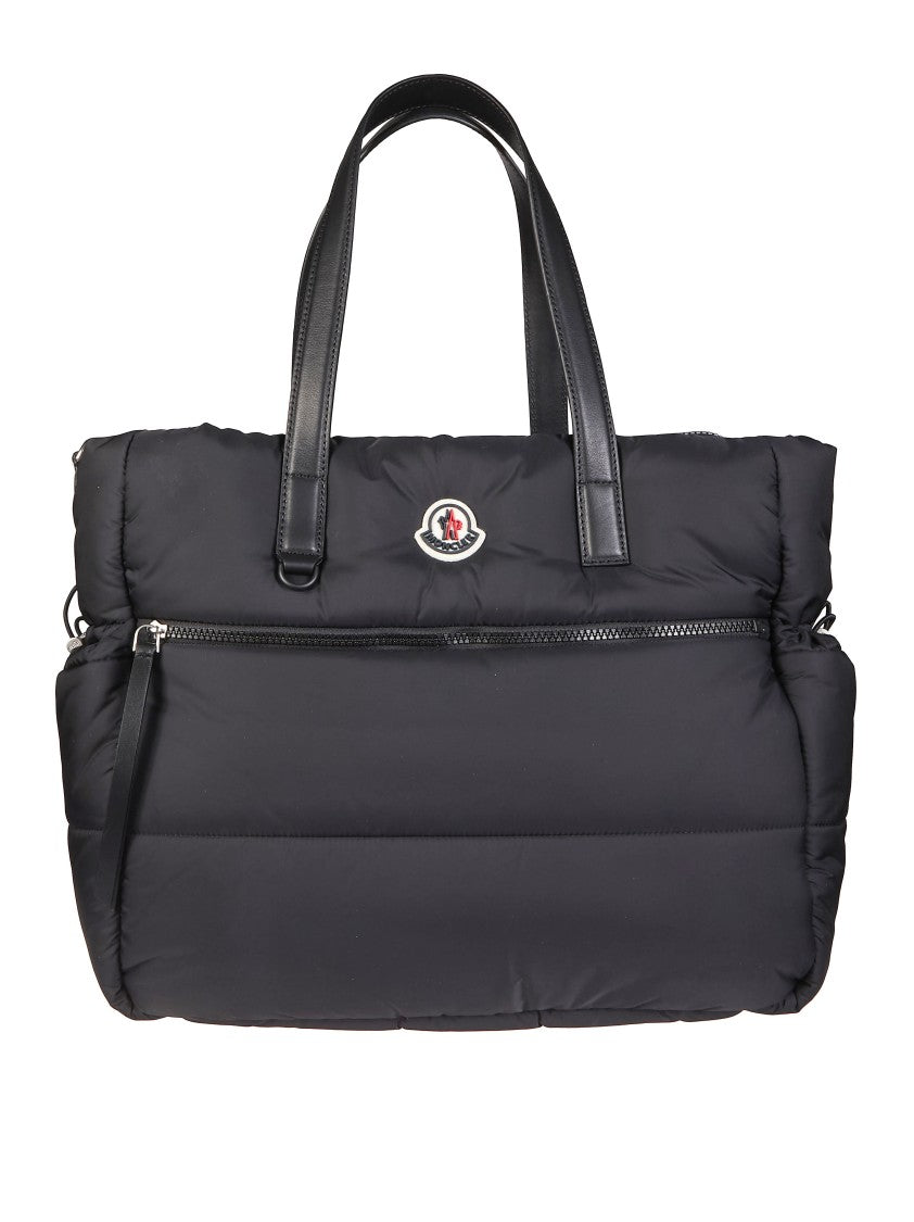 Moncler Junior Spacious Padded Quilted Tote Bag