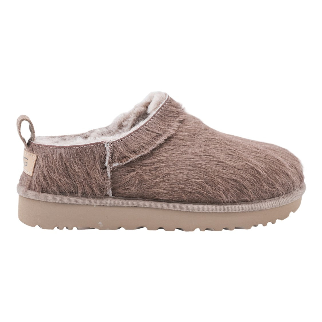 Ugg Furry Textured Low-Profile Boots