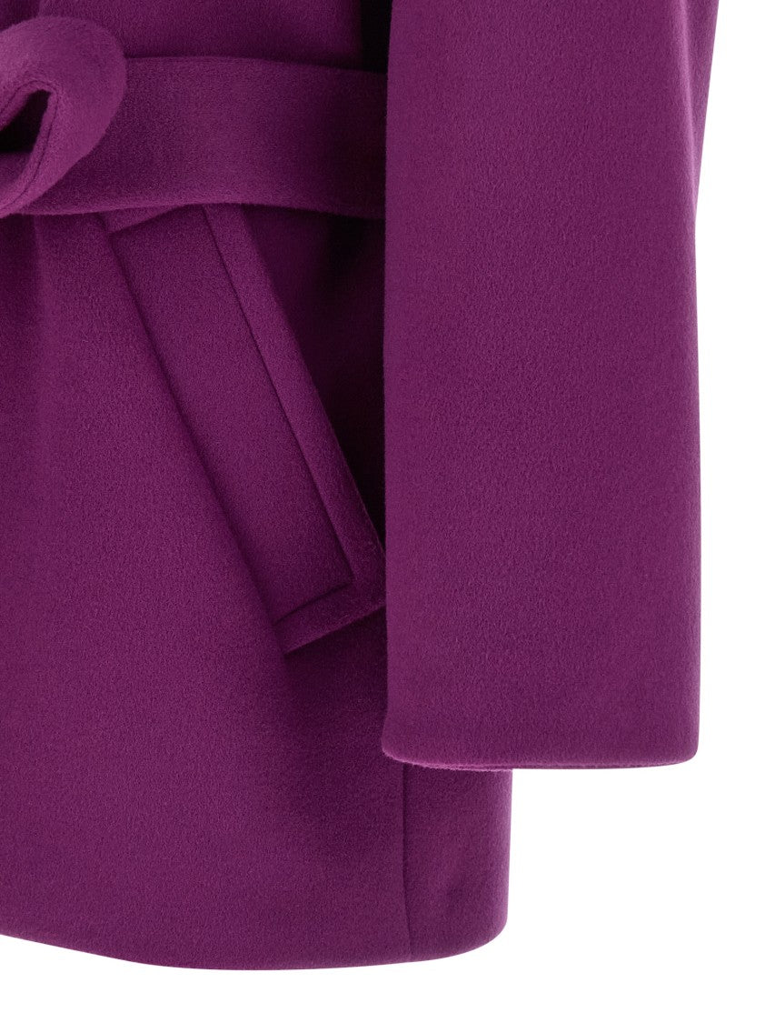 Saint Laurent Double-Face Wool Coat