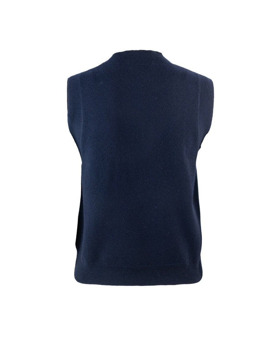 A.P.C. Pia Dark Navy Vest
