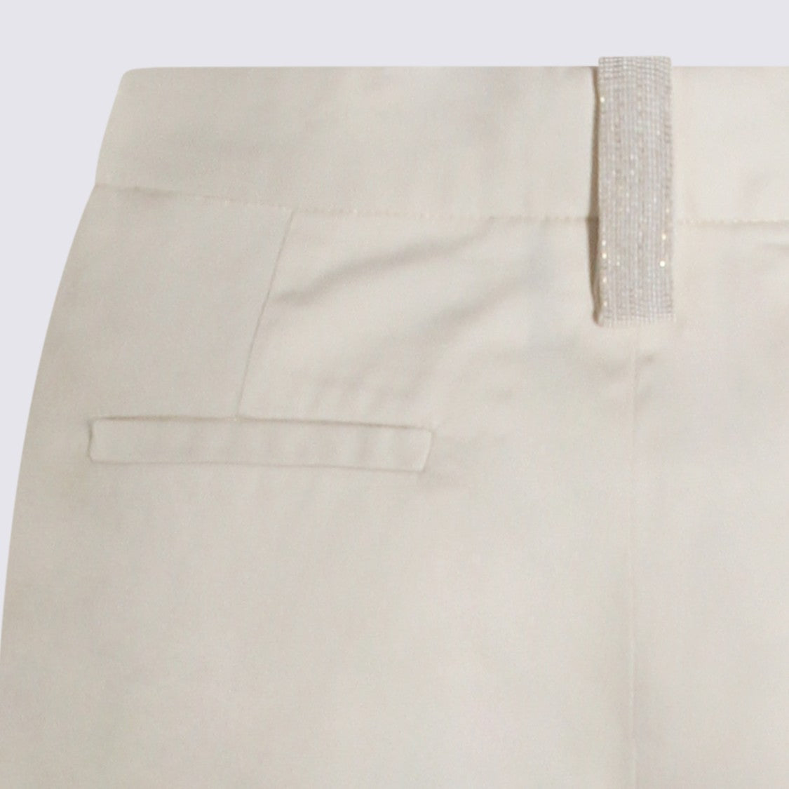 Fabiana Filippi White Cotton Pants