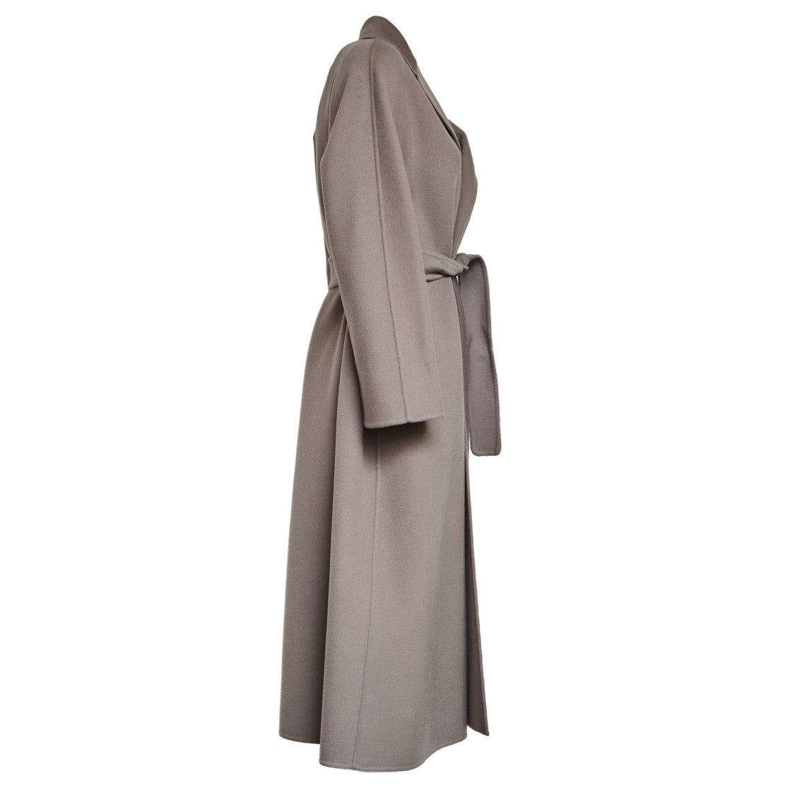Max Mara Double-Faced Wool Coat With Notch Lapel